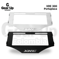 XRE 300 - Portaplaca