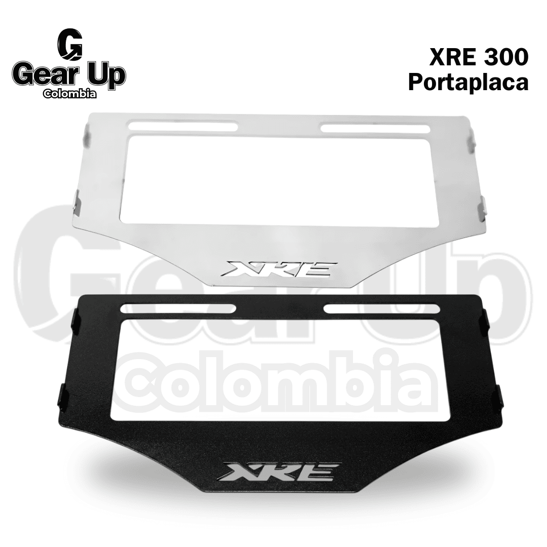 XRE 300 - Portaplaca
