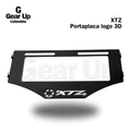 XTZ - Portaplacas + Logo 3D