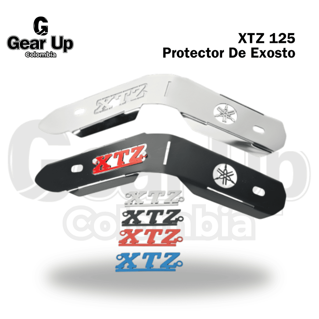 XTZ 125 - Protector de Mofle