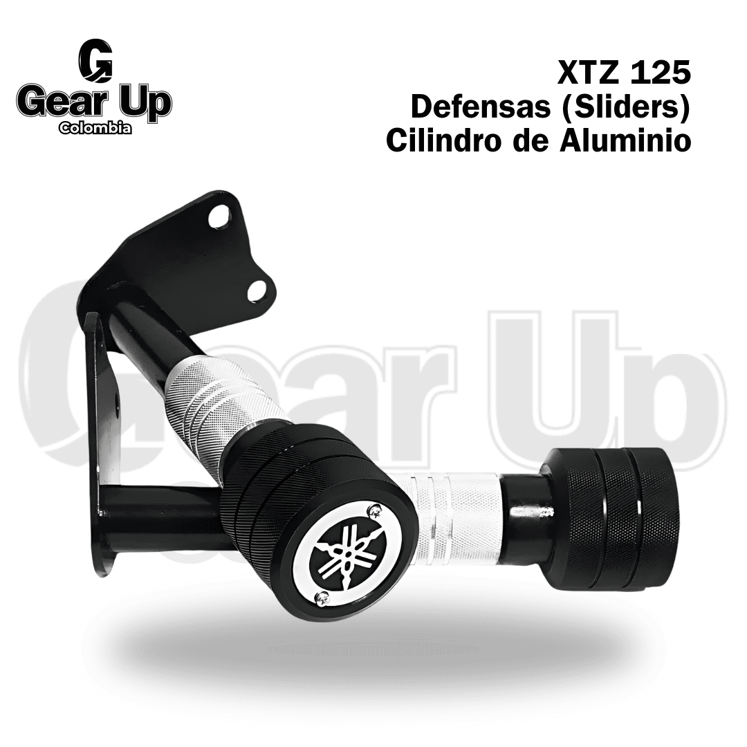 XTZ 125 - Defensas (Sliders) Cilindro De Aluminio