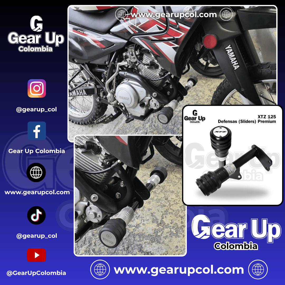 XTZ 125 - Defensas (Sliders) Premium