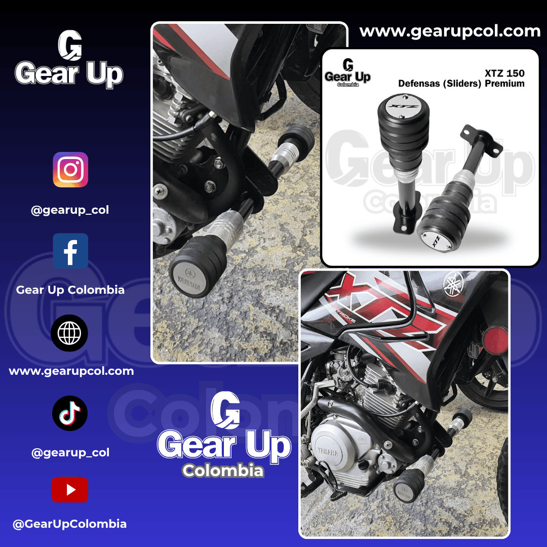 XTZ 150 - Defensas (Sliders) Premium