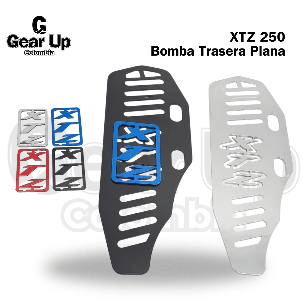 XTZ 250 - Protector Bomba Trasera Plana