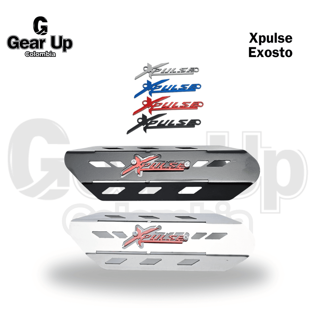 Xpulse 200 4v - Protector de Mofle Mini + Logo 3D