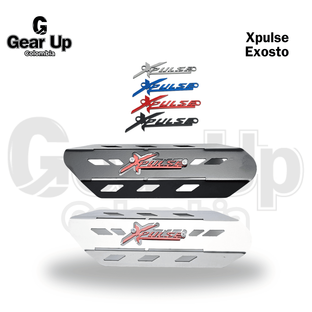 Xpulse 200 4v - Protector de Mofle Mini + Logo 3D